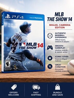 MLB The Show 14 PS4 Miguel Cabrera Edition